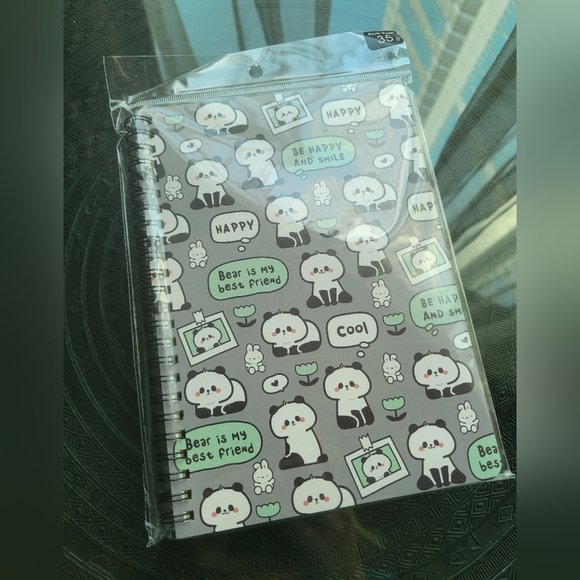 Panda Spiral Notebook - Picture 3 of 5